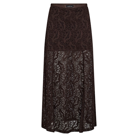 Haute L'Amitié Summer Lace Skirt Mocca